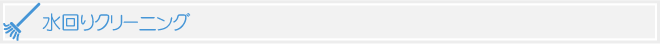 水回りクリーニング